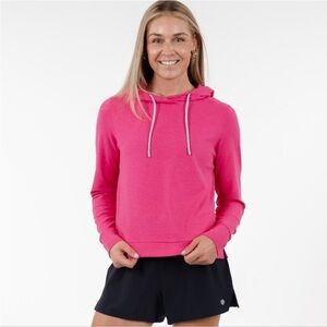 Rhoback Exuberant Pink Tempo Performance Hoodie
